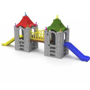 Playground Castelo Minore Duplo Com Telhado I – Nabre