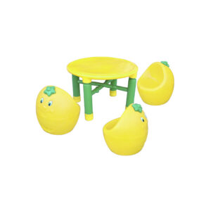 Conjunto Mesas E Banquetas frutas (Maracuja)