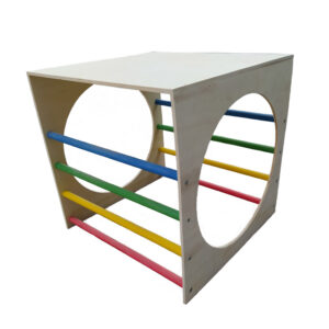 Cubo Pikler em Madeia – Nabre