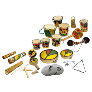Kit Percussão 22 Instrumentos – Nabre