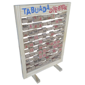 Tabuada Divertida em Madeira – Nabre