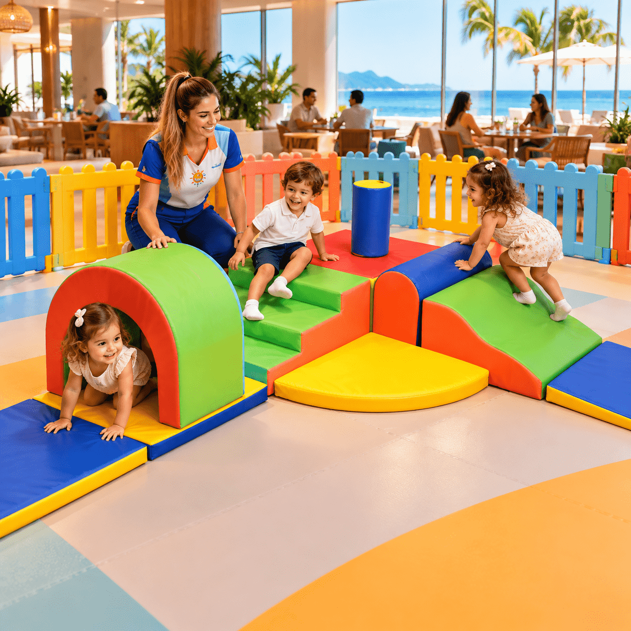 Playground Espumado Circuito Baby 2º Desafio com 10 peças - Master Brink - Imagem 5