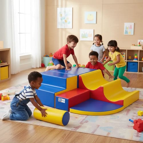 Playground Espumado Master Atividades Baby 3 com 6 peças - Master Brink - Imagem 4