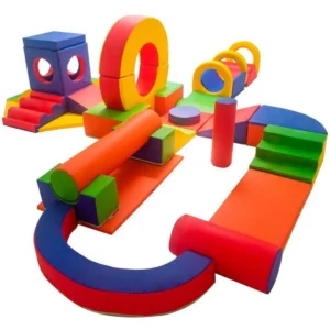 Playground Espumado Centro de Atividades com 40 peças – Master Brink