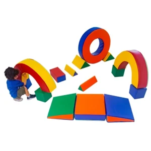 Playground Circuito de Blocos Espumado com 17 peças – Master Brink