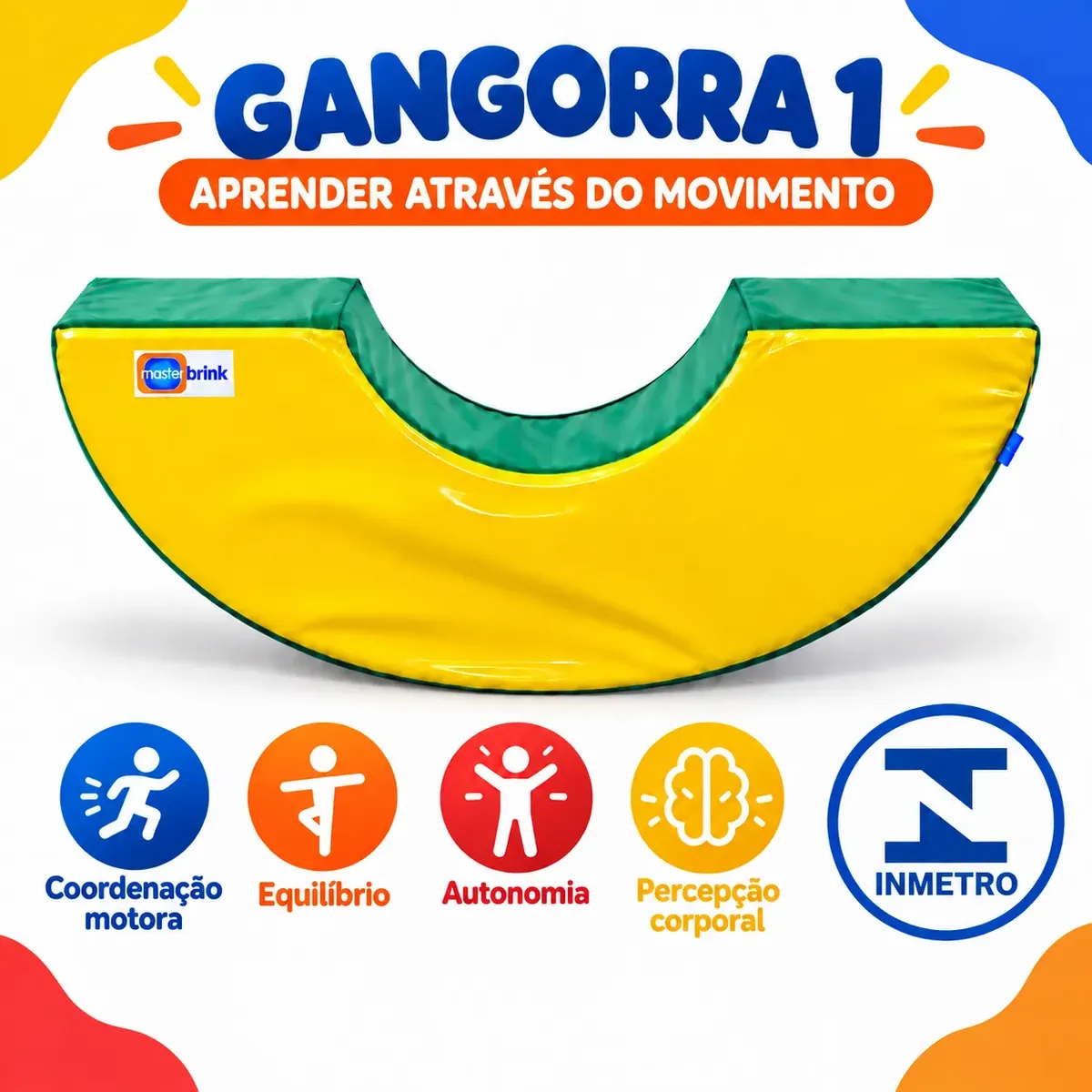 Gangorra para Playground 1 Lugar Espumado - Master Brink - Imagem 2