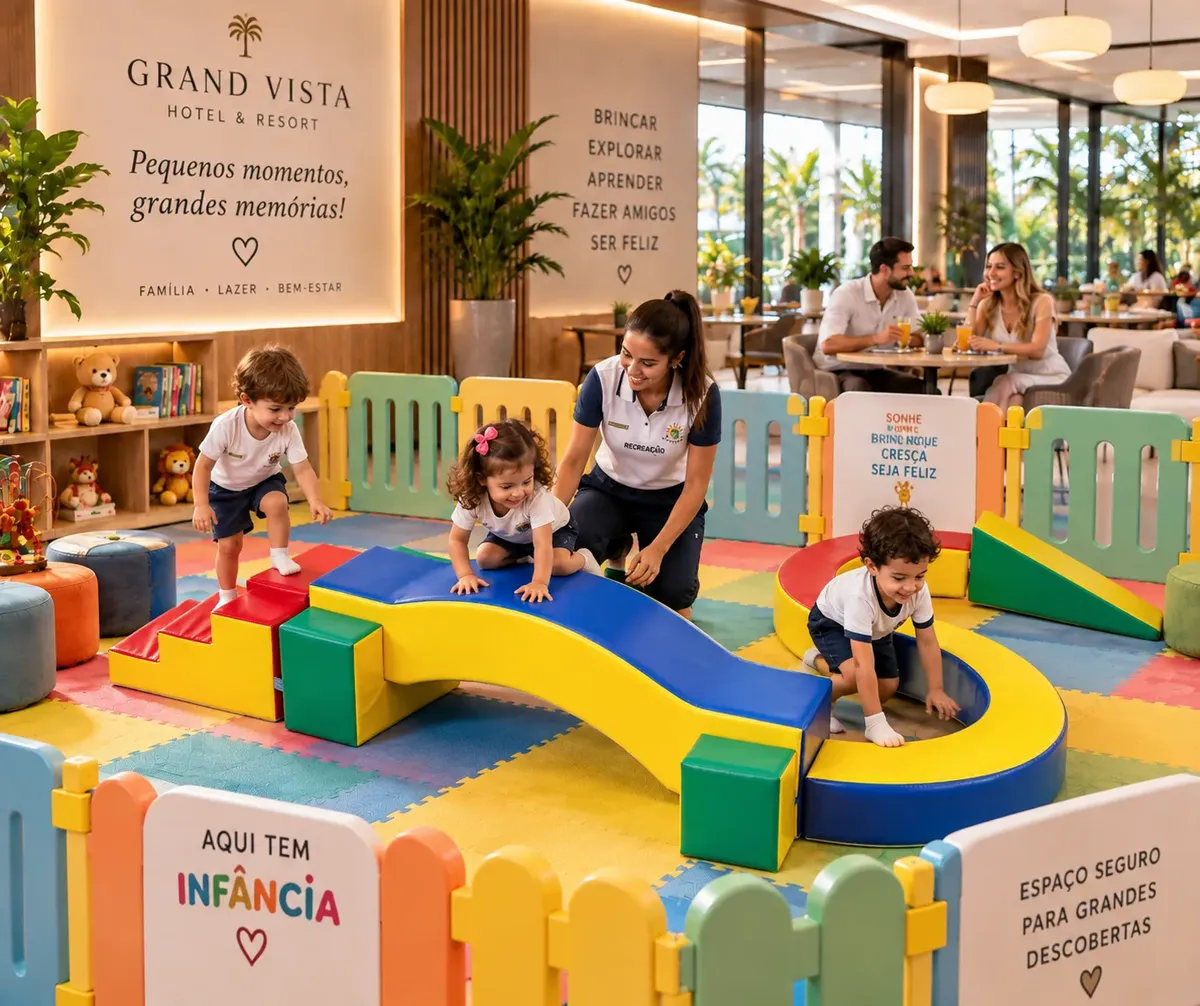 Playground Espumado Ponte de Equilíbrio em S com 7 peças - Master Brink - Imagem 8