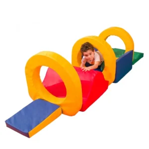 Playground Espumado Passa Minhoca com 7 peças - Master Brink