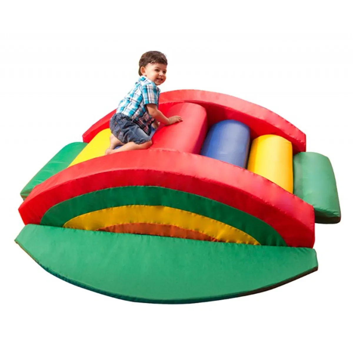 Playground Ponte Arco Íris Espumado com 10 peças - Master Brink
