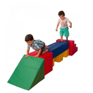 Playground Ponte de Equilíbrio Espumado com 7 Peças – Master Brink