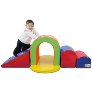 Playground Espumado Soft Túnel Baby Little com 5 peças – Master Brink