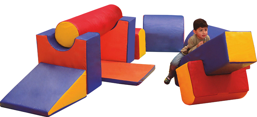 Playground Circuito Motricidade 1 Espumado com 11 peças - Master Brink - Imagem 2