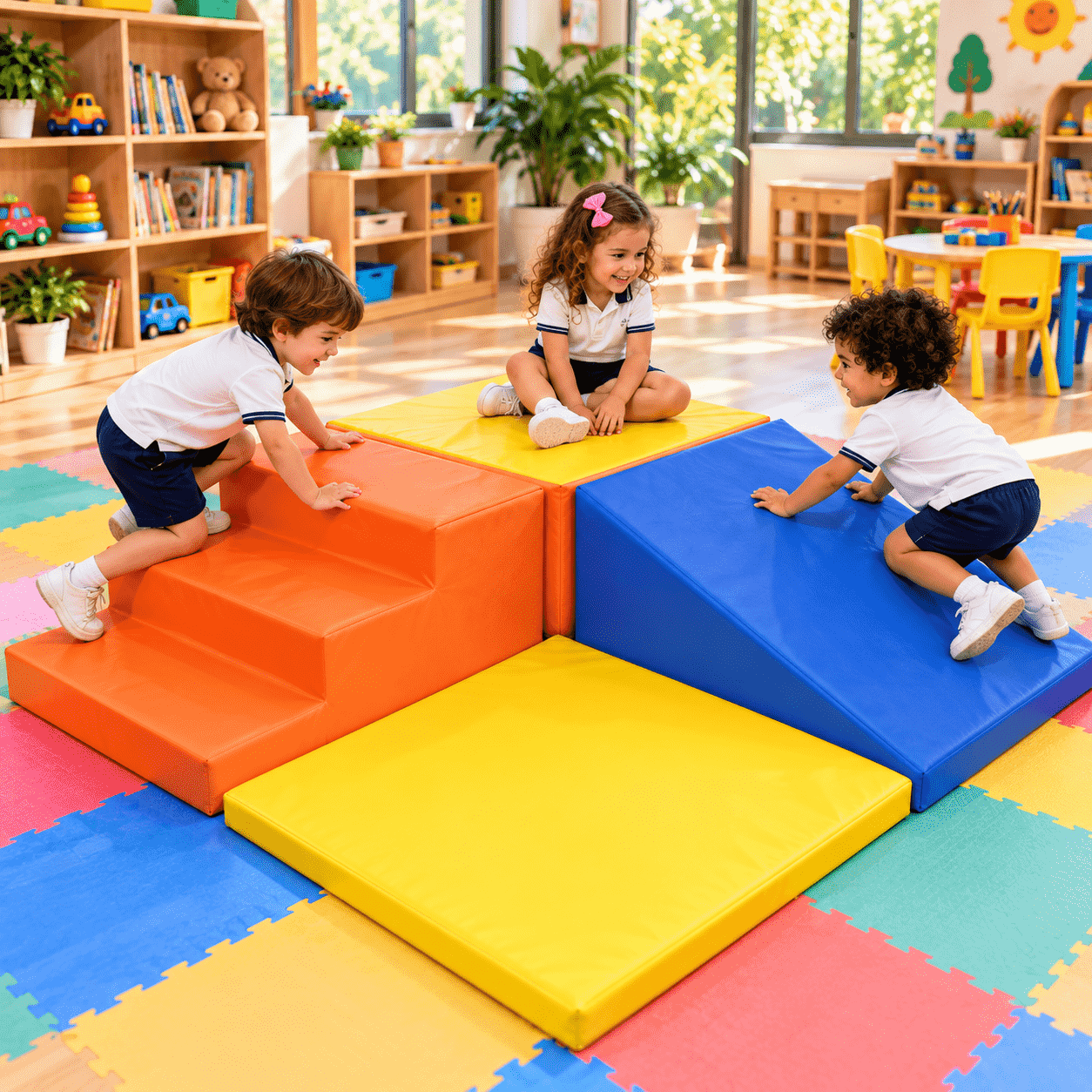 Playground Espumado Master Atividades Baby com 4 peças - Master Brink - Imagem 5