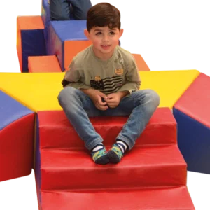 Playground Ponte de Atividades Espumado com 8 peças – Master Brink